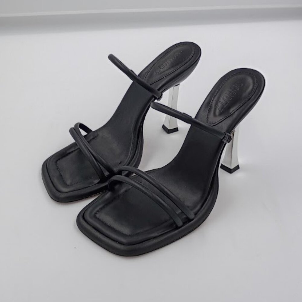 Schutz Agatha Sandal, Black